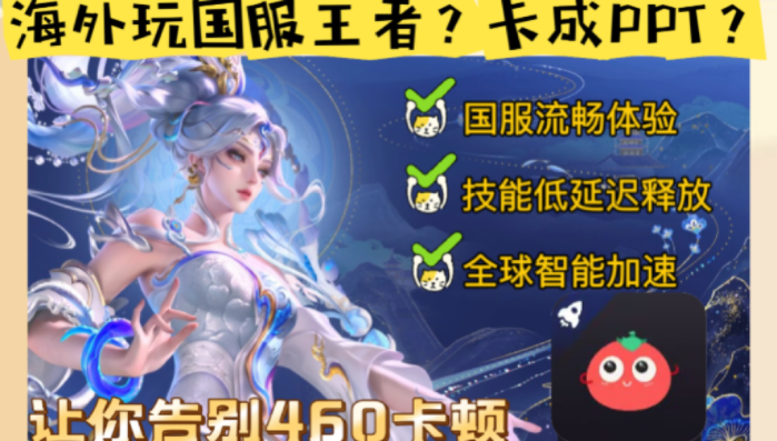 在国外玩王者荣耀用什么加速器教程